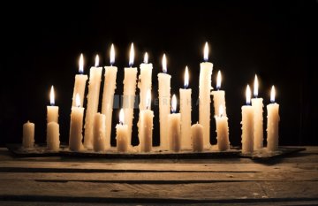 Voskované knoty s plíškem