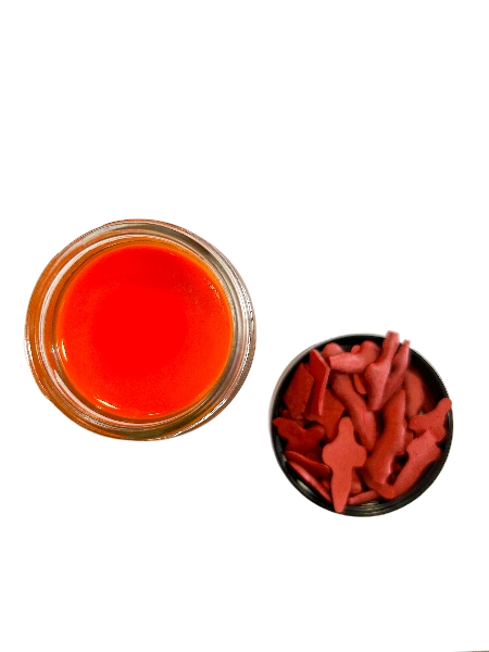 ORANŽOVÁ solventní barva Bekro - Balení: 50 g