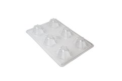 Polykarbonátová forma na plovoucí svíčky hvězda