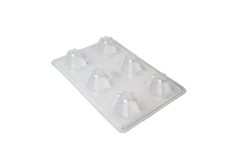 Polykarbonátová forma na plovoucí svíčky hvězda