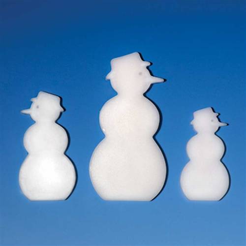 Polykarbonátová forma na ozdoby sněhulák