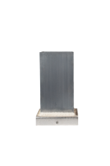 Hliníková forma hranatá 76x76x150 mm